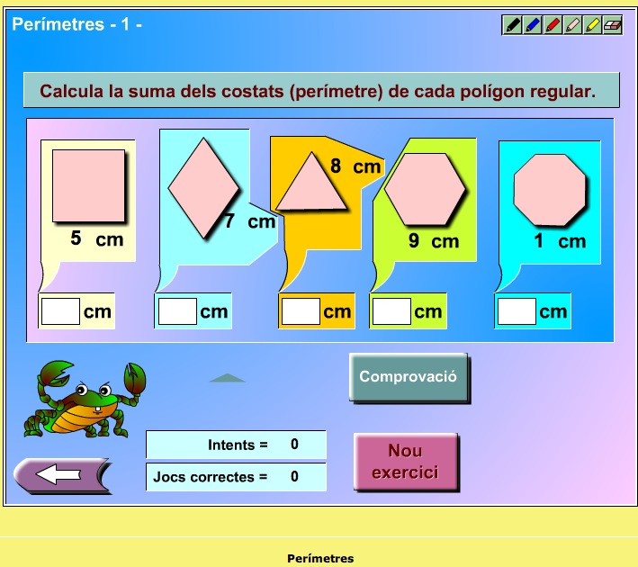 Els perímetres | Recurso educativo 33481