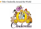 Webquest: Cinderella around the world | Recurso educativo 33901