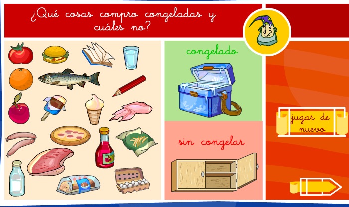 Los alimentos: congelados o sin congelar | Recurso educativo 35596