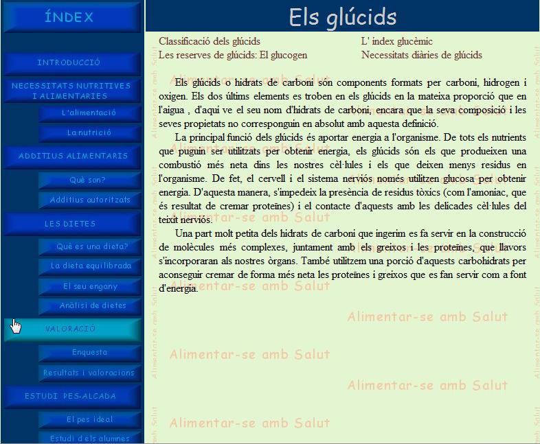 Els glúcids | Recurso educativo 35899