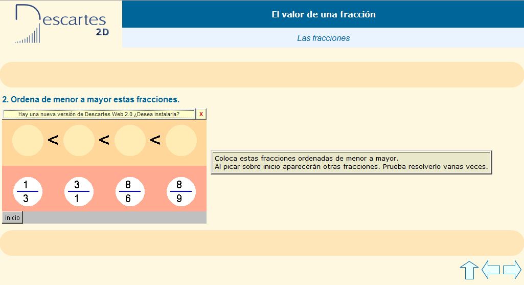 Ordenación de fracciones | Recurso educativo 36651