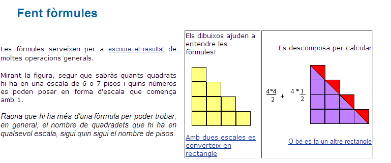 Fent fòrmules | Recurso educativo 37004