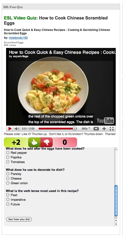 Video: How to cook Chinese Scrambled Eggs | Recurso educativo 38271