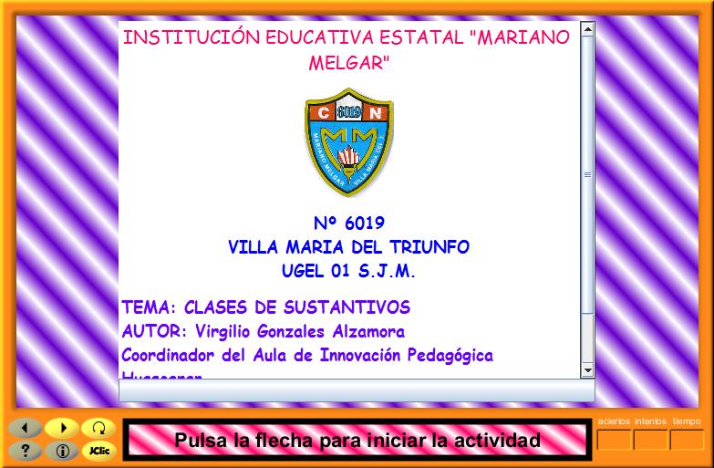 Clases de sustantivos | Recurso educativo 39713