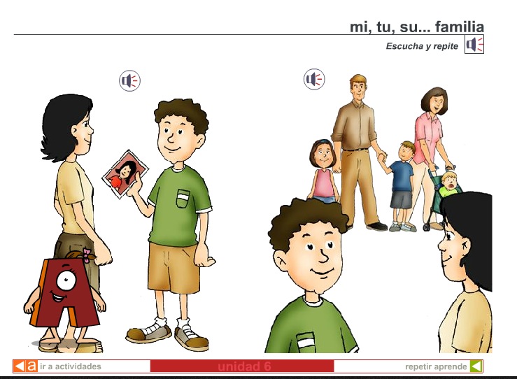 Mi, tu, su... familia | Recurso educativo 40150