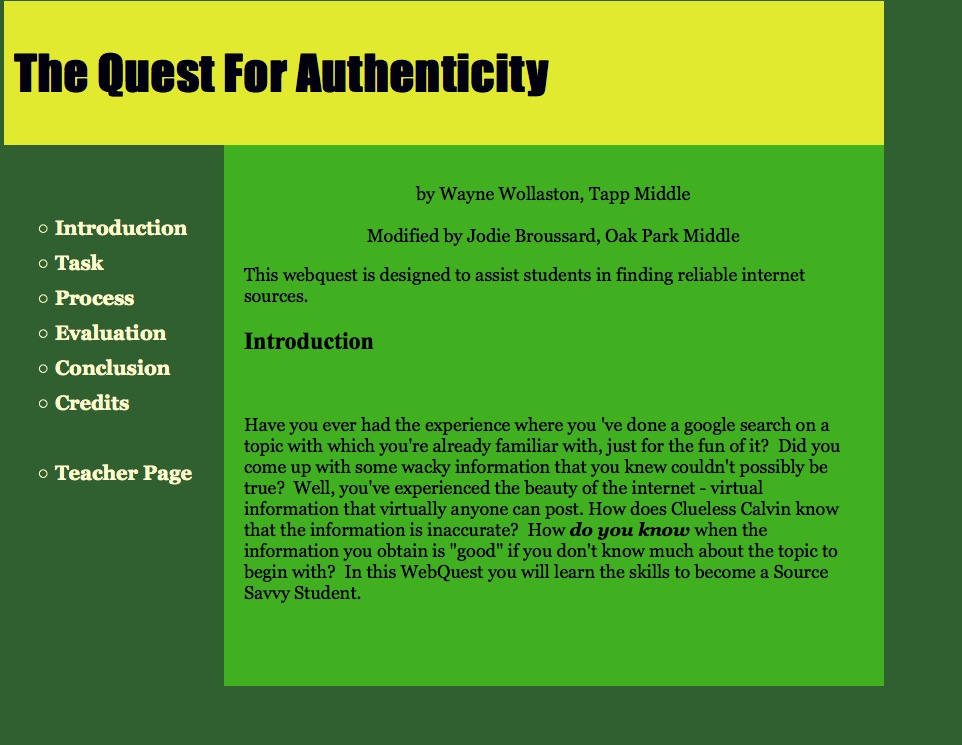 The Quest for Authenticity | Recurso educativo 41678