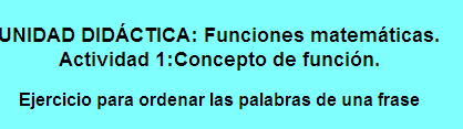 Funciones matemáticas | Recurso educativo 42669