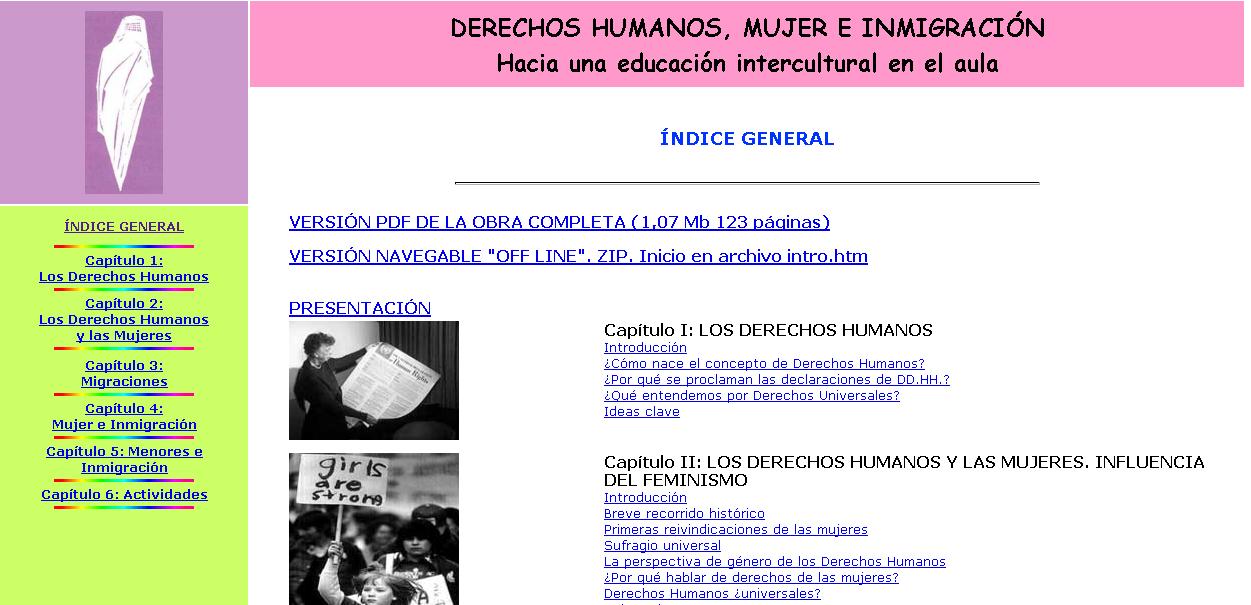 Derechos Humanos, Mujer e Inmigración | Recurso educativo 46517