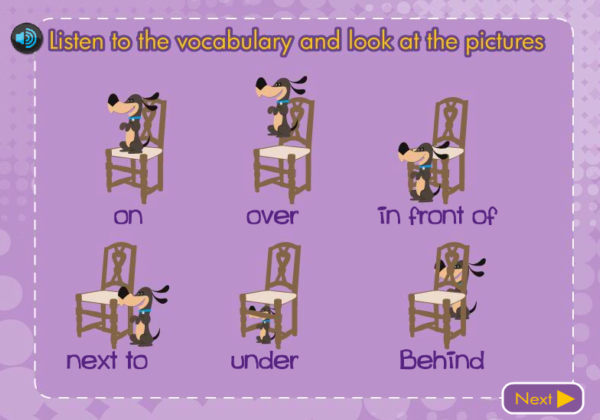 Prepositions of place | Recurso educativo 47038