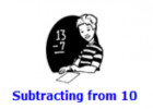 Subtraction from 10 | Recurso educativo 48177