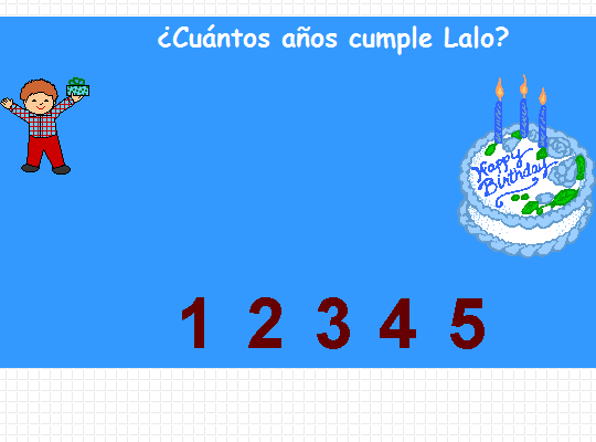 Matemáticas en línea: cumpleaños | Recurso educativo 49494