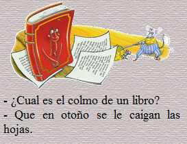 Chiste: el colmo de un libro... | Recurso educativo 50838