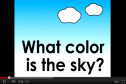 Song: The sky is blue | Recurso educativo 51449