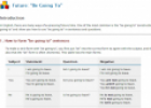 Grammar: Future: “Be going to” | Recurso educativo 51967