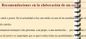 Recomendaciones en la elaboración de un cartel | Recurso educativo 53412