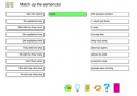 Reported speech: Match up | Recurso educativo 54686