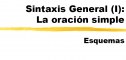 La oración simple | Recurso educativo 56565