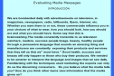 Webquest: Evaluating Media Messages | Recurso educativo 10627