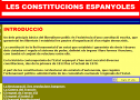 Les constitucions espanyoles | Recurso educativo 18585