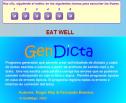 GenDicta: eat well | Recurso educativo 2890