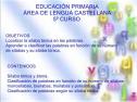 La sílaba tónica 1 | Recurso educativo 32816