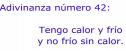 Usa el coco y adivina: tengo calor y frío | Recurso educativo 6181