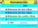 Aplicación: Numeración | Recurso educativo 8508