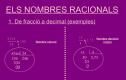 Presentació digital: els nombres racionals | Recurso educativo 8528