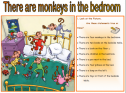 There are monkeys in the bedroom | Recurso educativo 62320