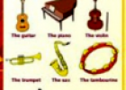 Musical instruments | Recurso educativo 62369