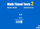 Math timed tests (2) | Recurso educativo 66844