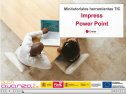 Minitutorial: Impress / Power Point: presentaciones | Recurso educativo 68359