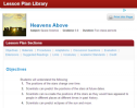 Heavens above | Recurso educativo 69322