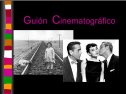 Guion cinematográfico | Recurso educativo 70867