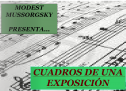 Cuadros de una exposición | Recurso educativo 70989