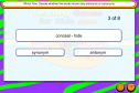 Game: Synonym or antonym? | Recurso educativo 72746