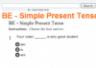 To be: Simple present tense | Recurso educativo 74895