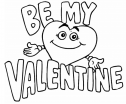 Valentine colouring page | Recurso educativo 77033