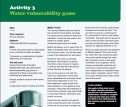 Lesson plan: Water vulnerability game | Recurso educativo 78028