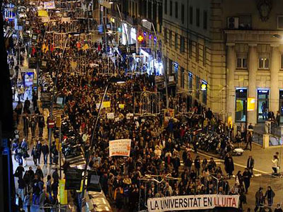 Rebelión estudiantil contra los recortes del ministro Wert  - Público.es | Recurso educativo 81254