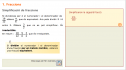 Fraccions: Simplificació de fraccions | Recurso educativo 82028