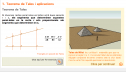 Teorema de Tales i aplicacions: Teorema de Tales | Recurso educativo 82739