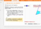 Operaciones con ángulos. Multiplicación de ángulos | Recurso educativo 73899