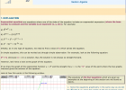 Exponential equations and simultaneous exponential equations: 1. Explanation 2. Type 1 3. Type II 4. Simultaneous eq. | Recurso educativo 90567