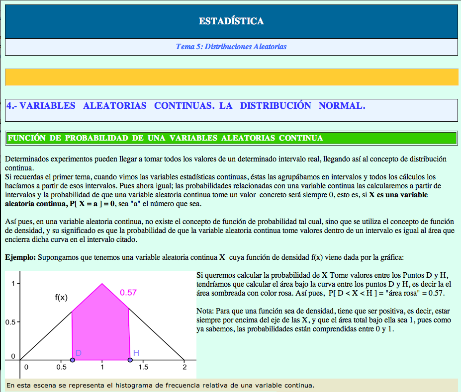 Variables aleatorias continuas: La distribución normal | Recurso educativo 92330