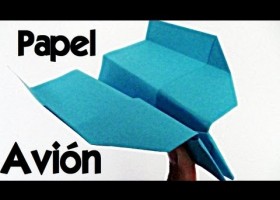 AVIÓN DE PAPEL - Excelente vuelo - Papiroflexia | Recurso educativo 103410