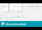 Funciones: tipos de discontinuidad (ejercicio) | Recurso educativo 109648