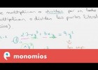 Operaciones con monomios | Recurso educativo 110033