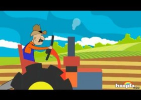 Completa los huecos de la canción Old MacDonal Had A Farm de Hoopla Kidz | Recurso educativo 123243