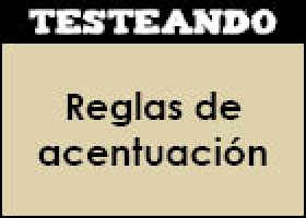 Reglas de acentuación | Recurso educativo 351854